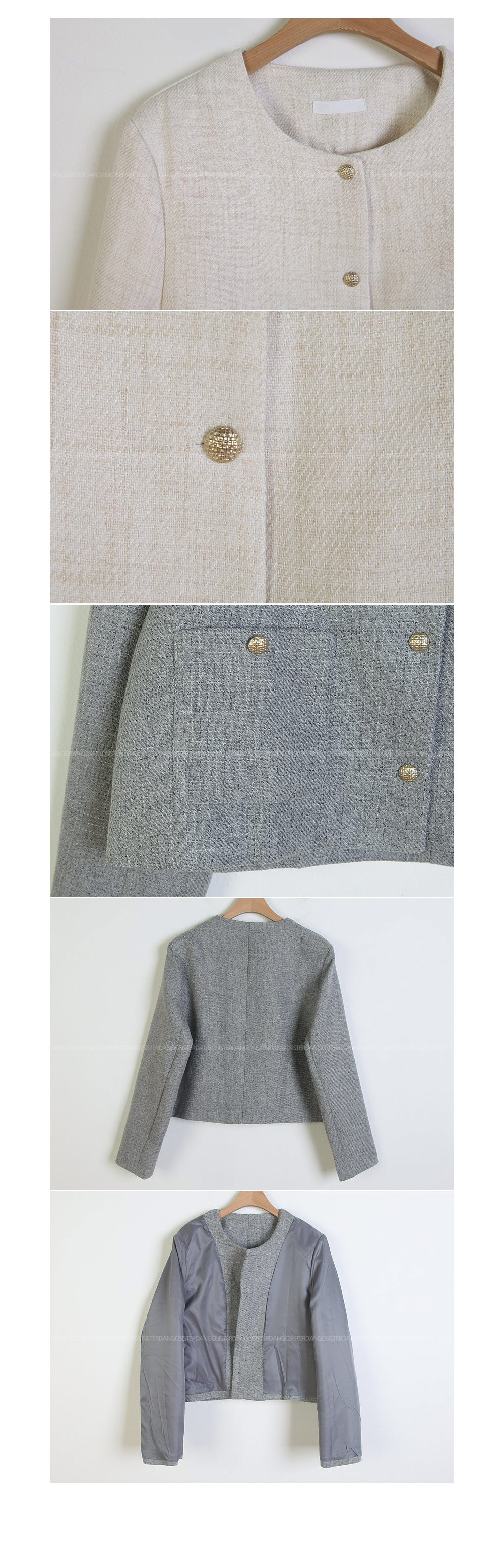 ノーカラージャケット | 詳細画像18