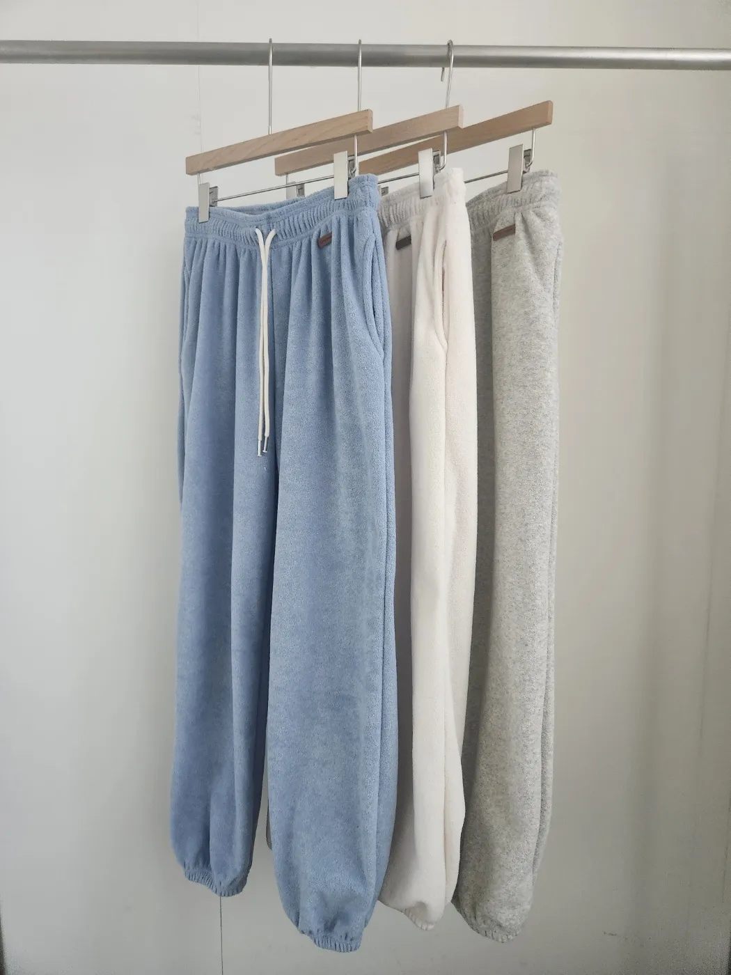 両起毛パッチドロストジョガーパンツ | 詳細画像1