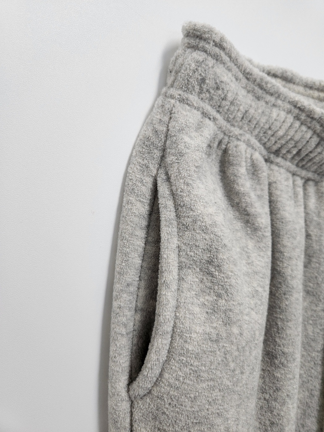 両起毛パッチドロストジョガーパンツ | 詳細画像7