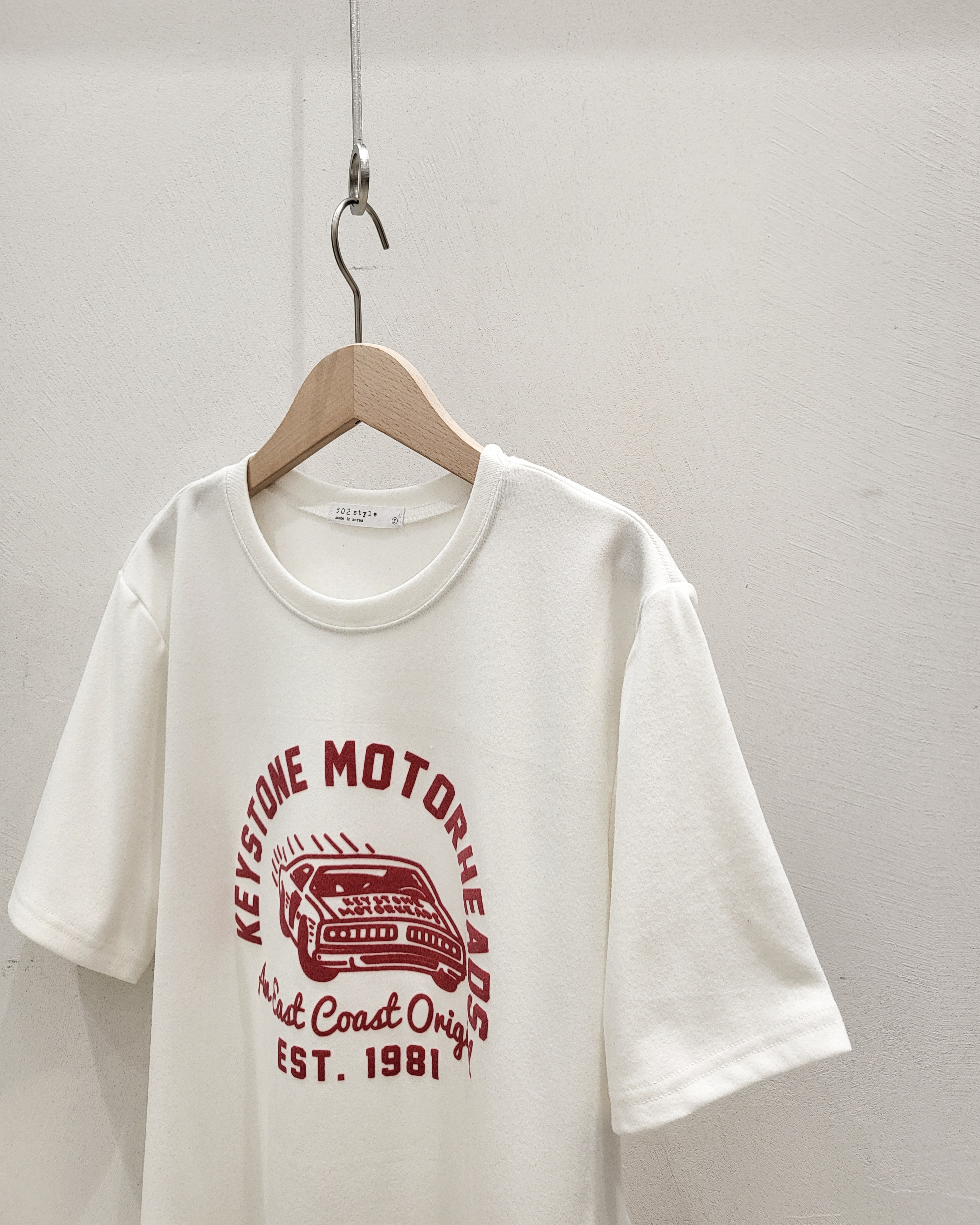 ピーチ起毛カープリント半袖Tシャツ | 詳細画像15