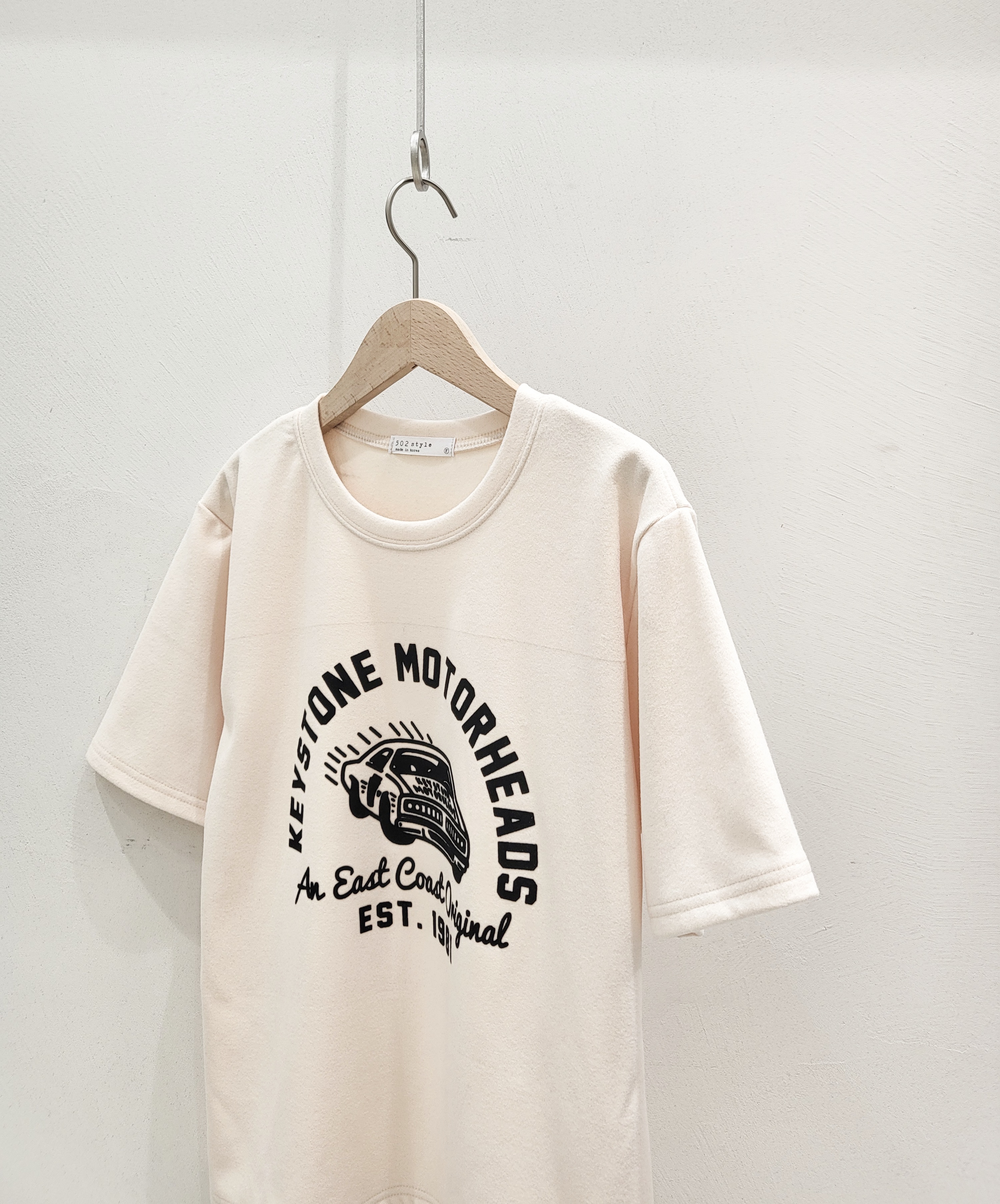 ピーチ起毛カープリント半袖Tシャツ | 詳細画像14