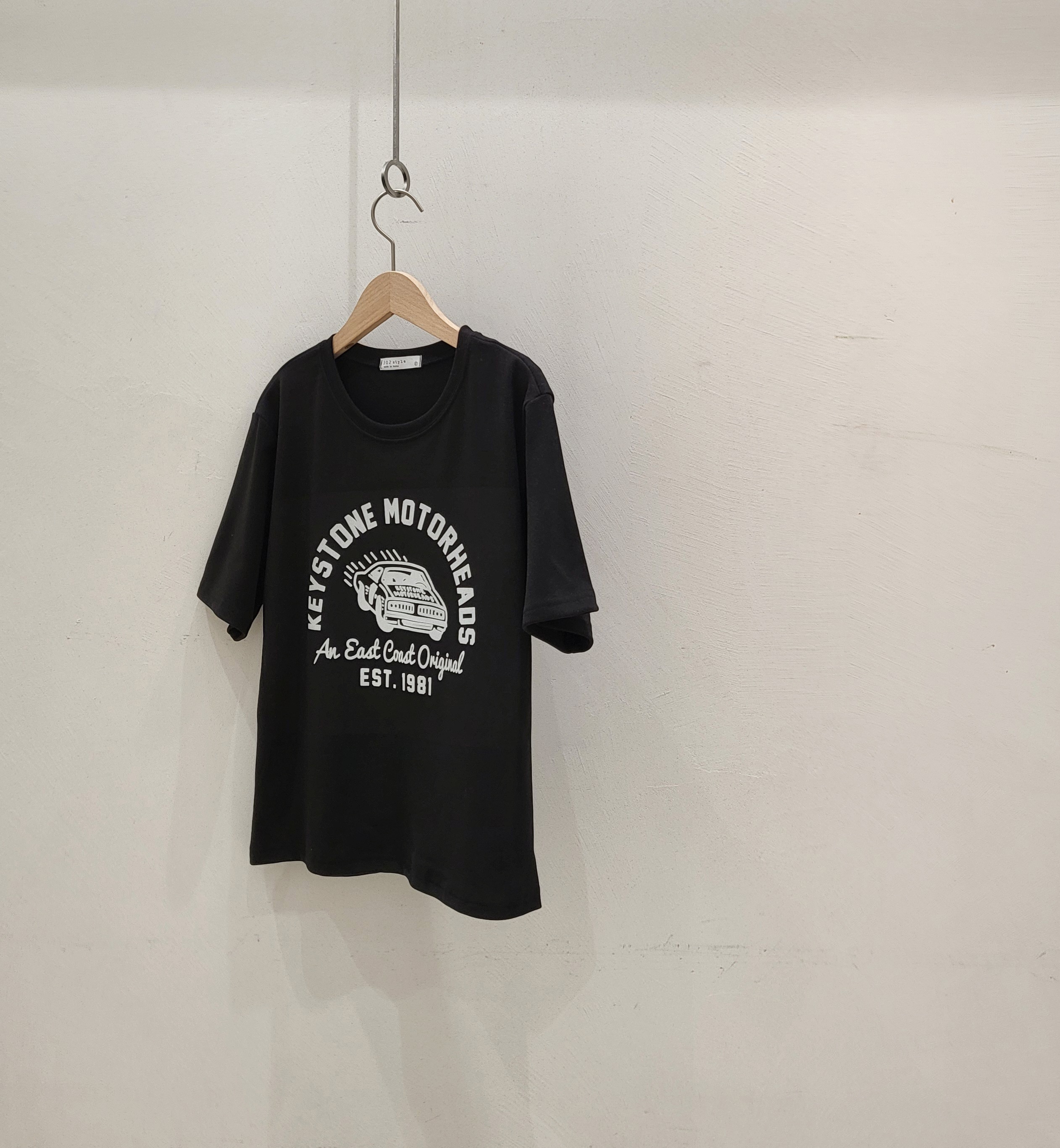 ピーチ起毛カープリント半袖Tシャツ | 詳細画像9