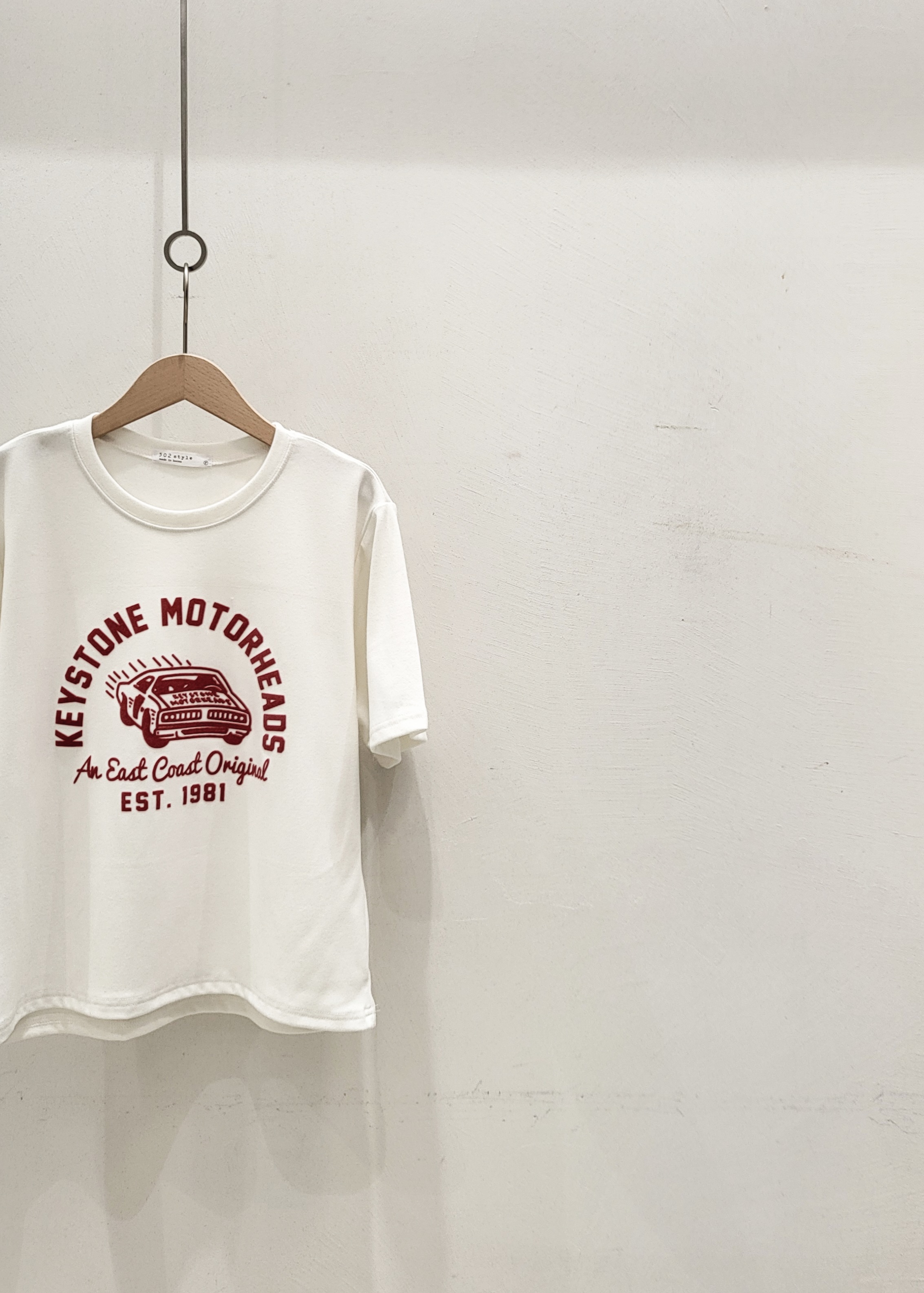 ピーチ起毛カープリント半袖Tシャツ | 詳細画像13