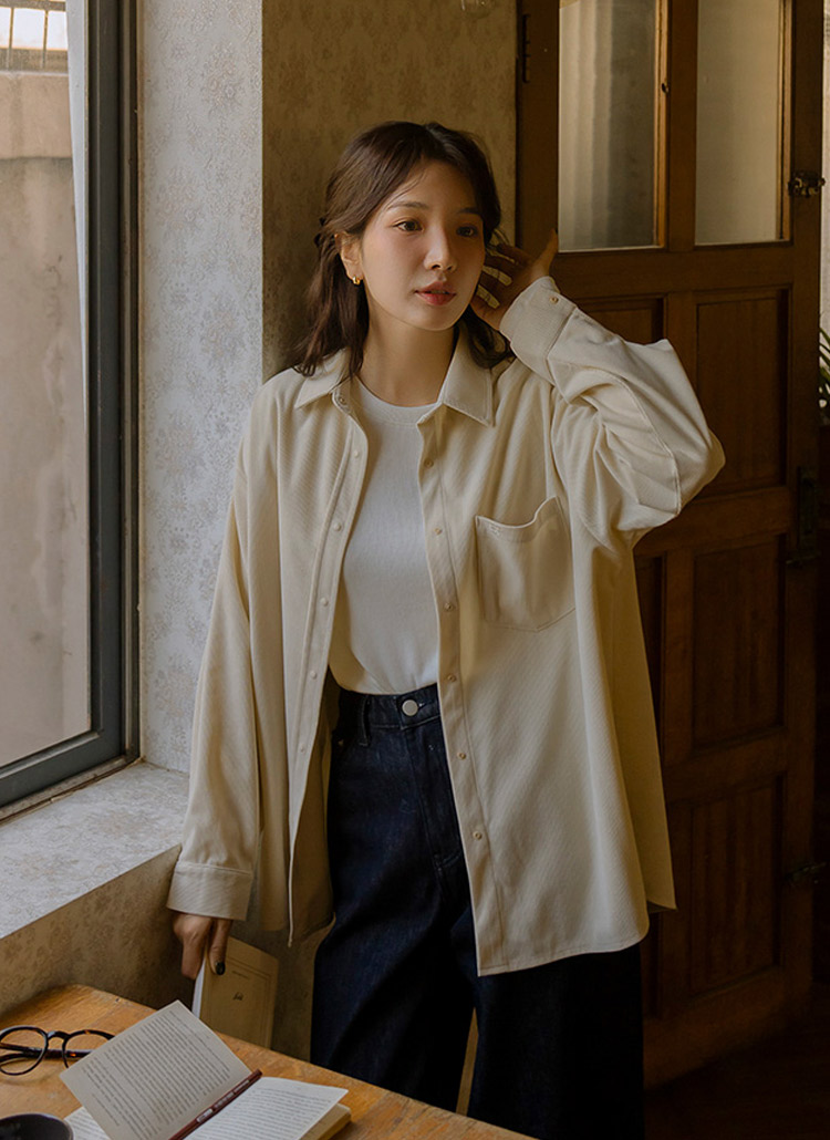 RILYコーデュロイシャツ BRポケットコーデュロイシャツ | レディースファッション通販 - DHOLIC