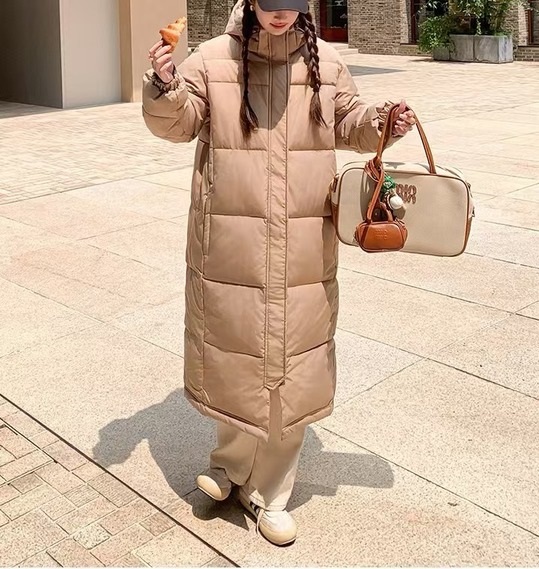 ドローコードフードロング中綿ジャンパー | 詳細画像2