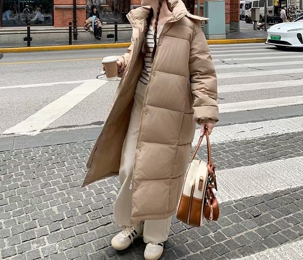 ドローコードフードロング中綿ジャンパー | 詳細画像7