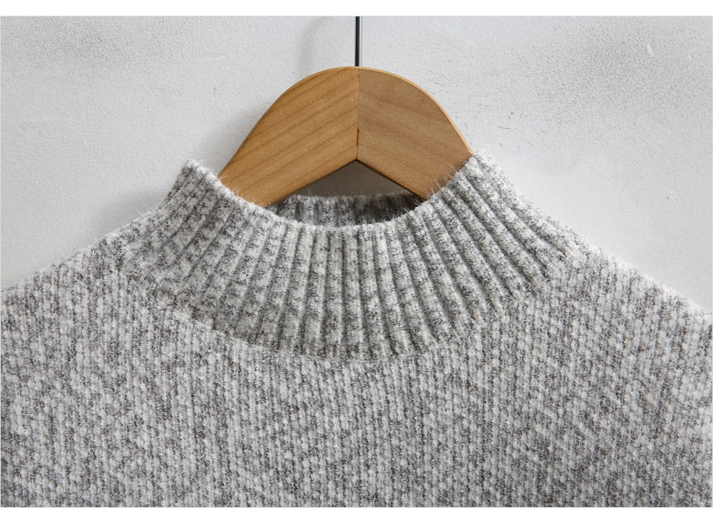 ベア刺繍ポイントハーフネックニット | 詳細画像27