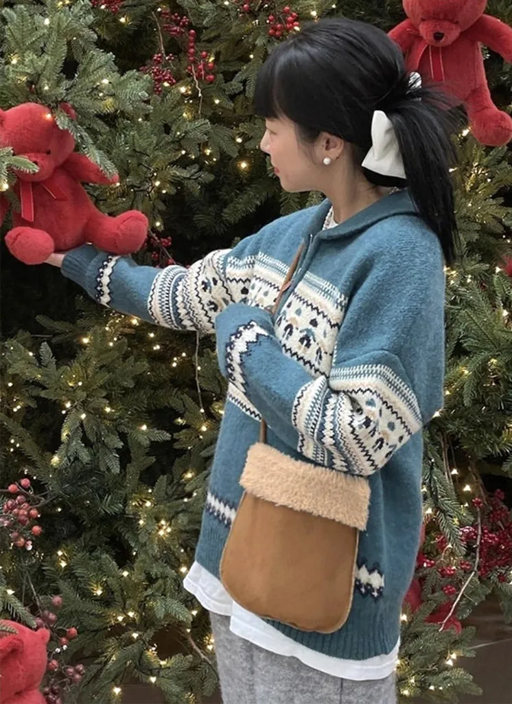 ムートン調ミニショルダーバッグ | 詳細画像1