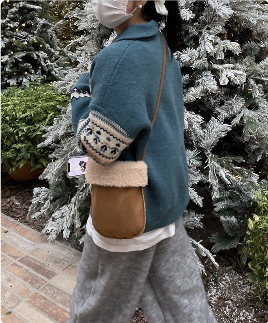 ムートン調ミニショルダーバッグ | 詳細画像19