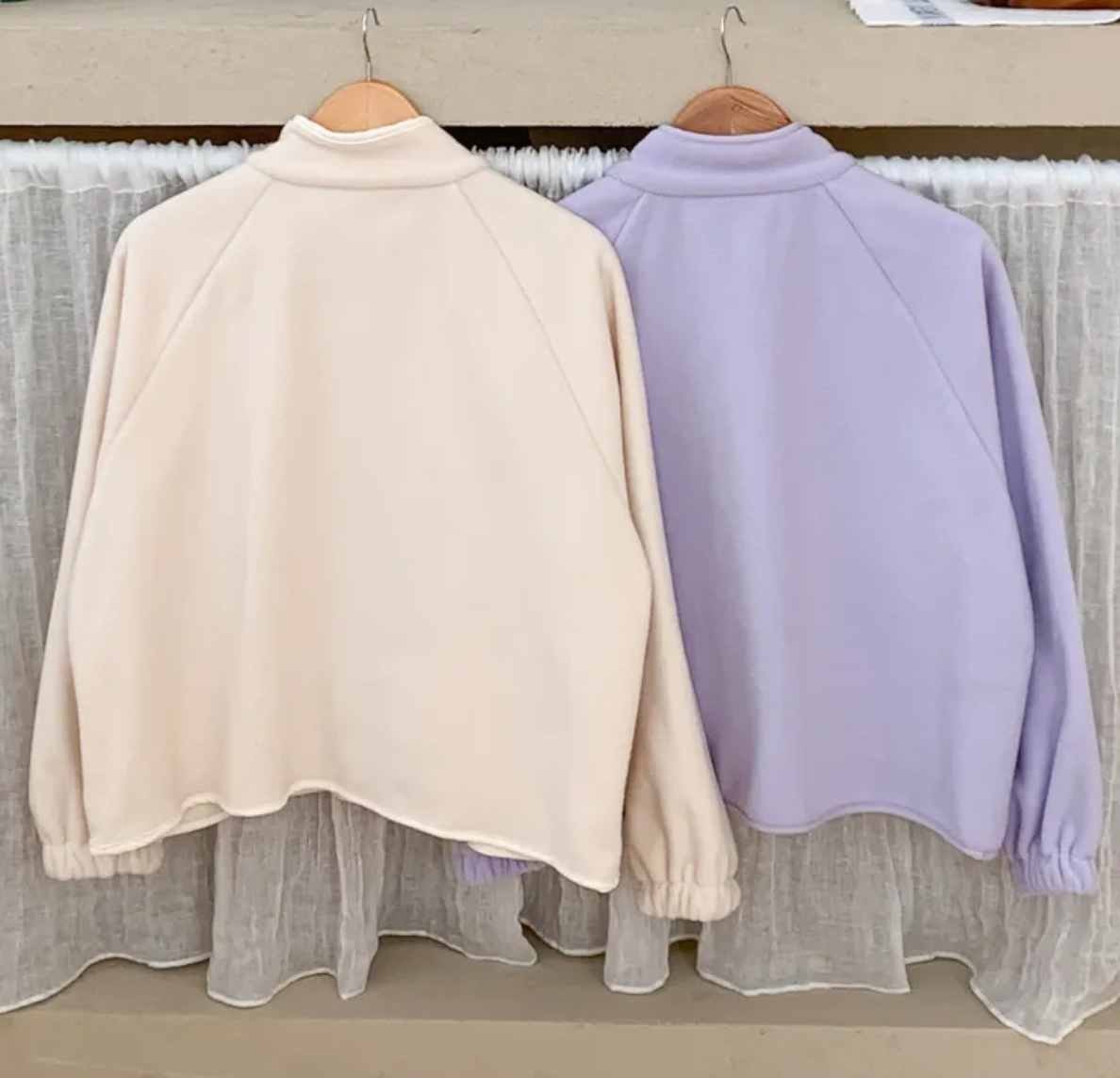 両起毛ハイネックポケットジャケット | 詳細画像9