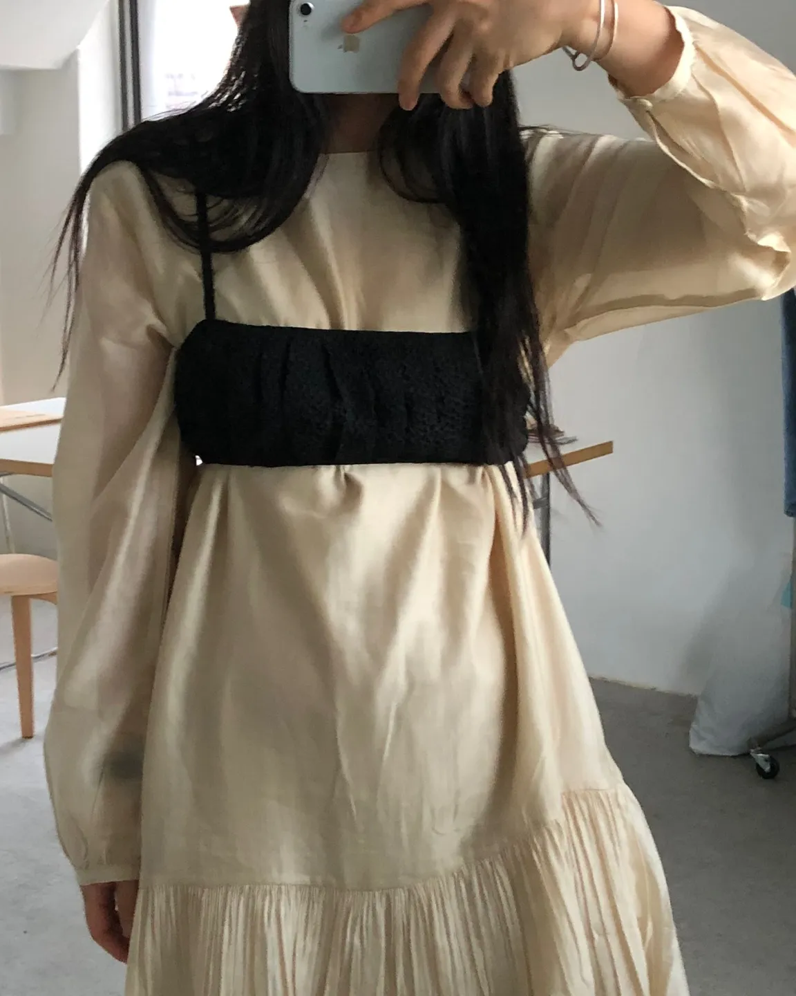 バックリボンエンボスビスチェ | レディースファッション通販 - DHOLIC 