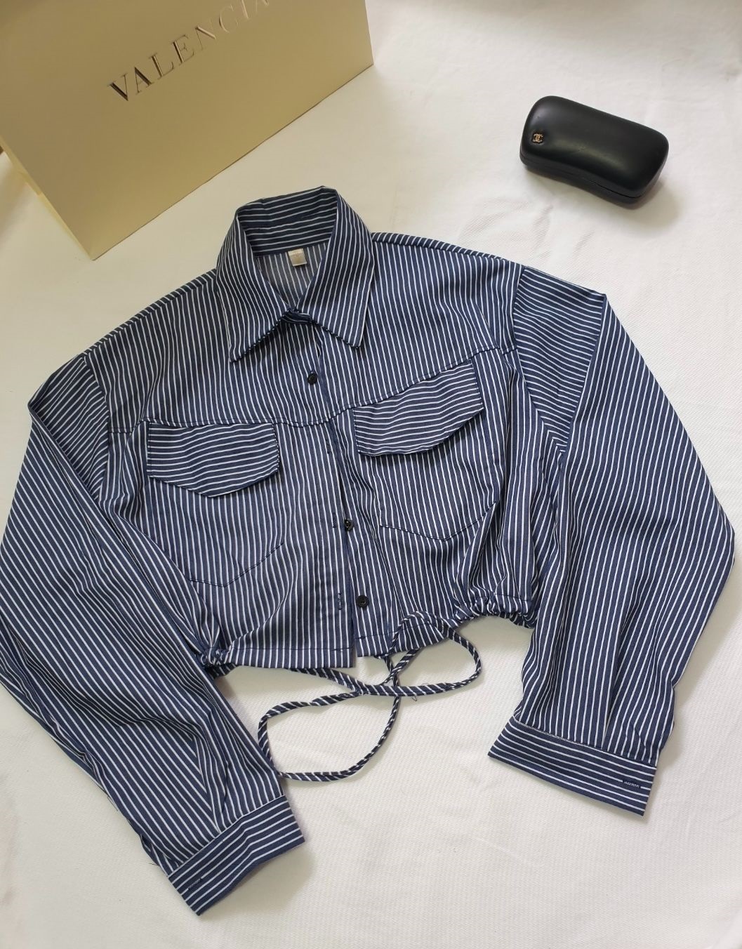 ドロストストライプポケットシャツ | 詳細画像3