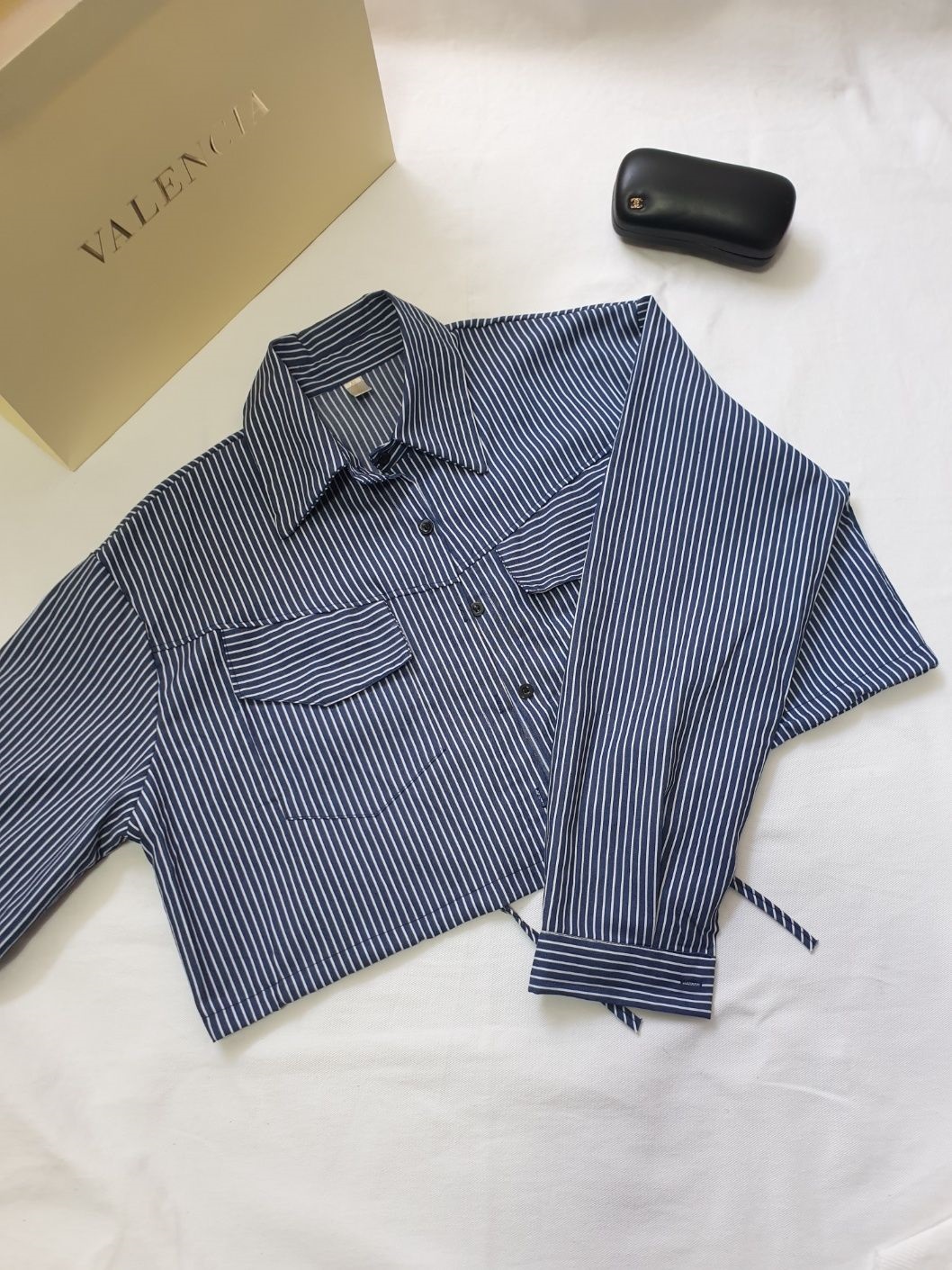 ドロストストライプポケットシャツ | 詳細画像4