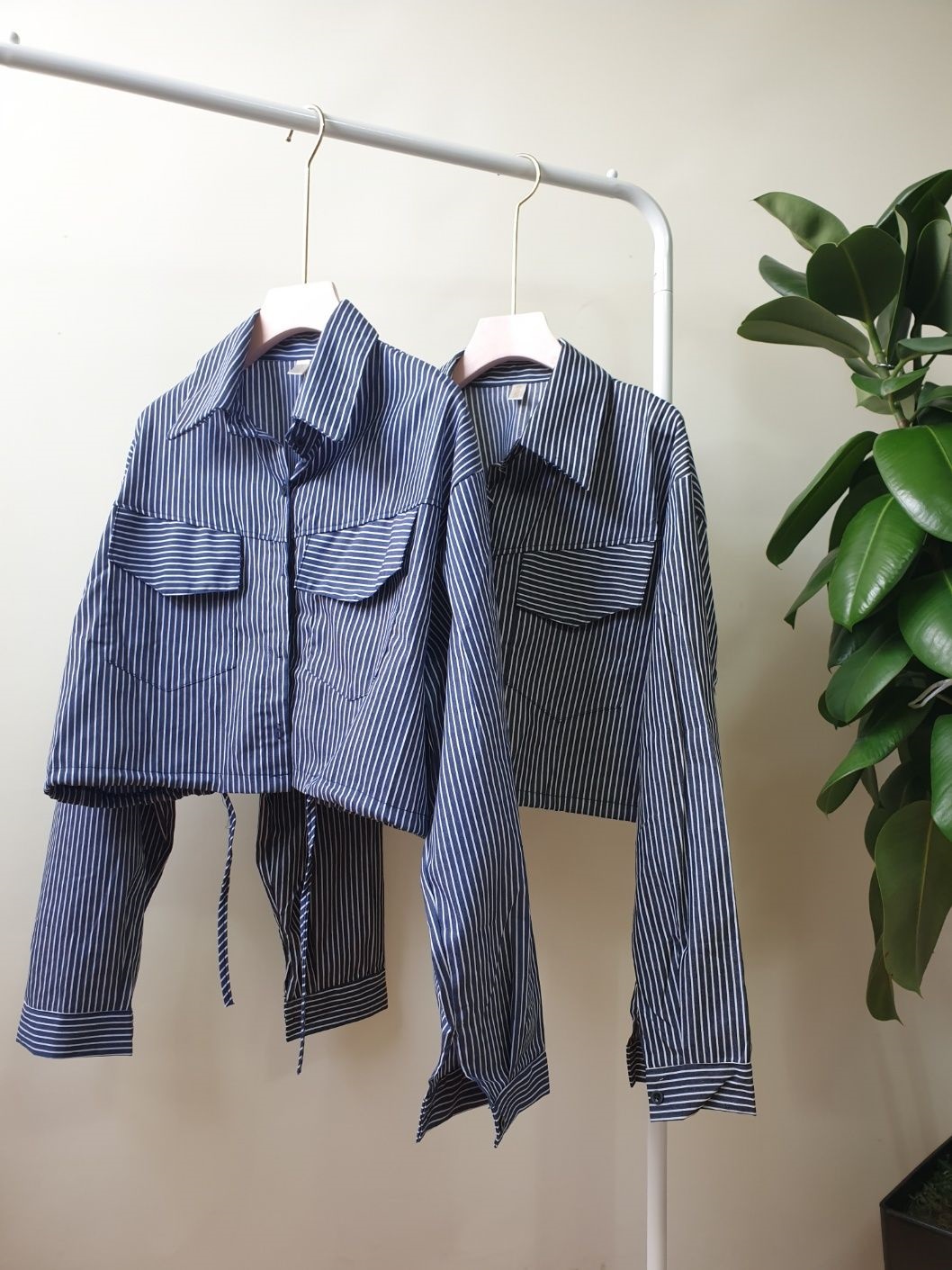 ドロストストライプポケットシャツ | 詳細画像6