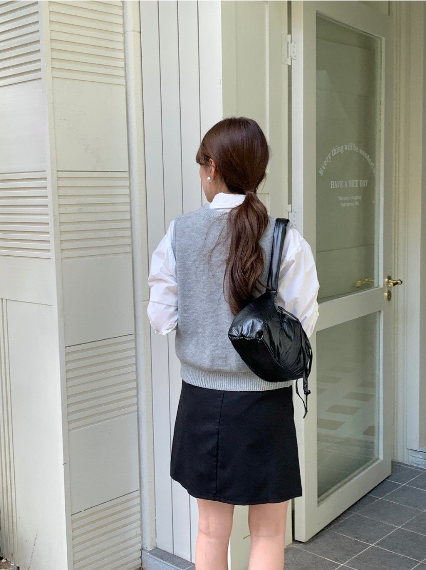 ポーチ付ボリュームドロストバッグ | 詳細画像3