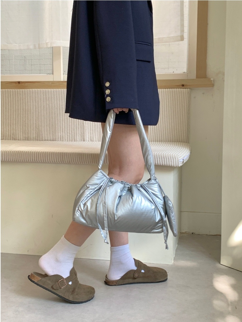 ポーチ付ボリュームドロストバッグ | 詳細画像5