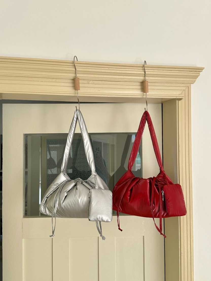 ポーチ付ボリュームドロストバッグ | 詳細画像9