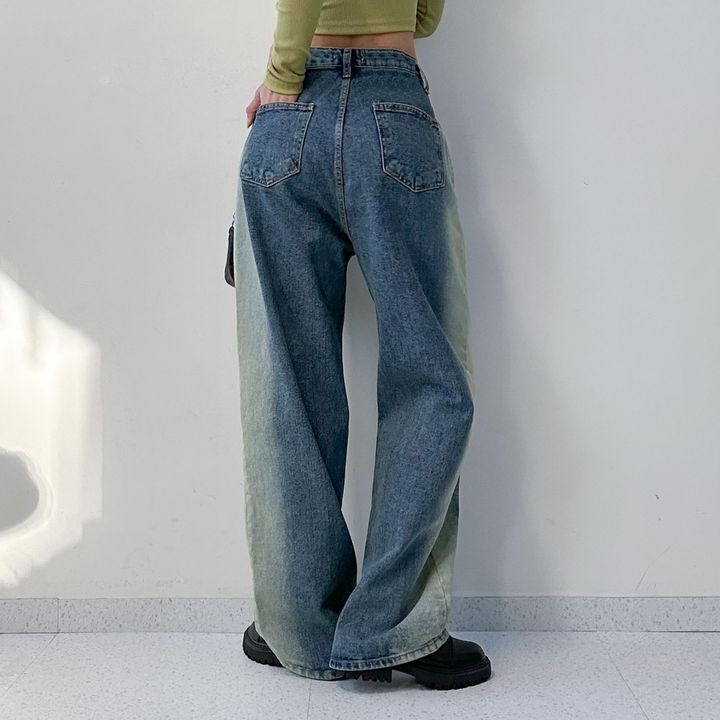 フリンジサイドウォッシングデニムパンツ | 詳細画像7