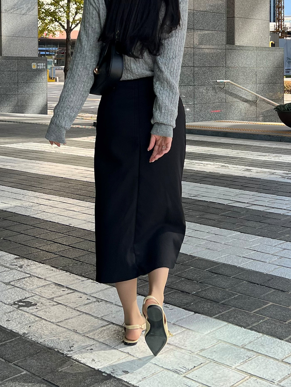 ハイウエストスリットIラインスカート | 詳細画像10