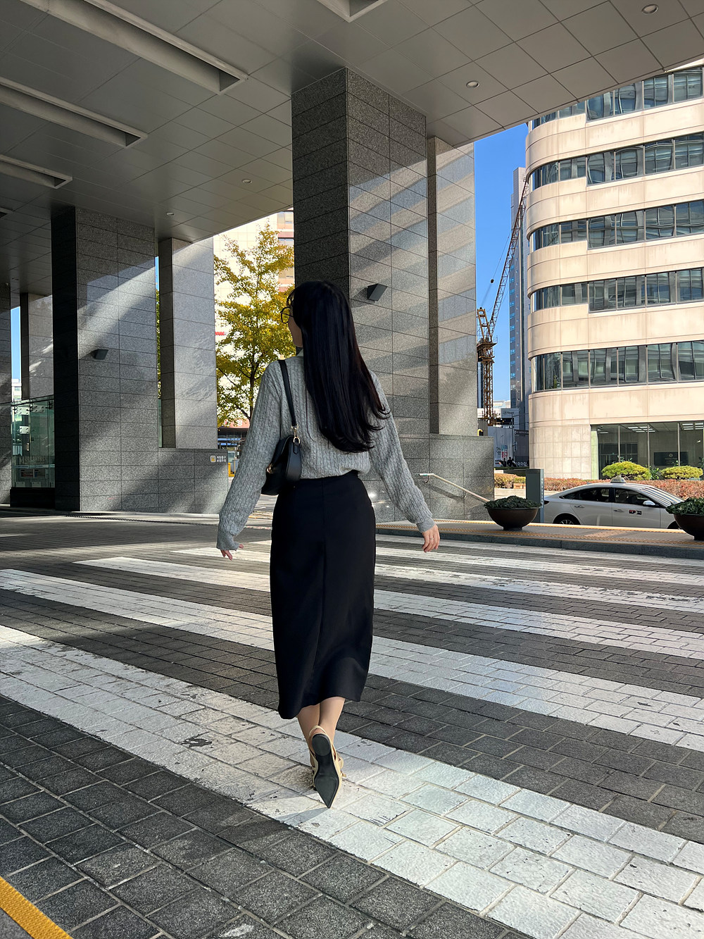 ハイウエストスリットIラインスカート | 詳細画像23