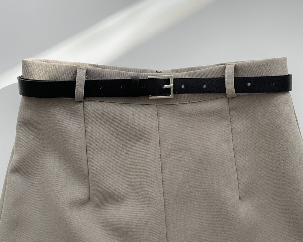 ハイウエストスリットIラインスカート | 詳細画像34