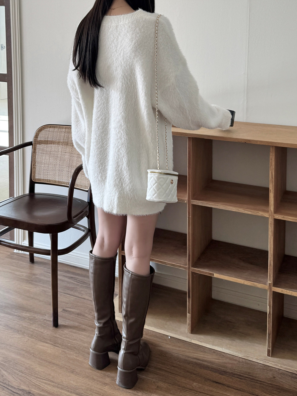 フラワーキルティングバニティバッグ | 詳細画像10