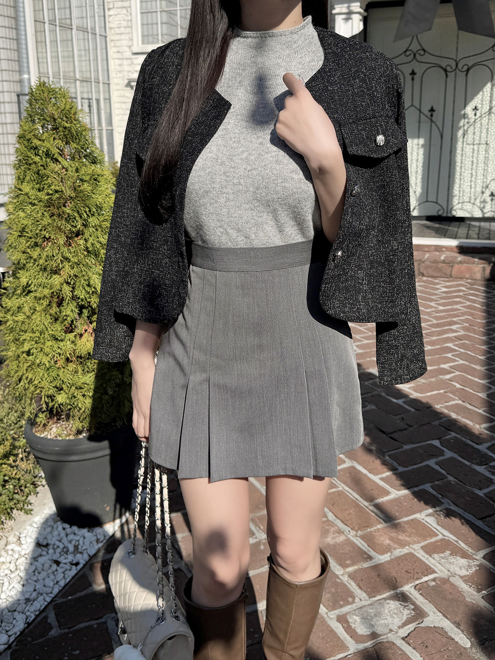 ボタンフラップツイードジャケット | 詳細画像7