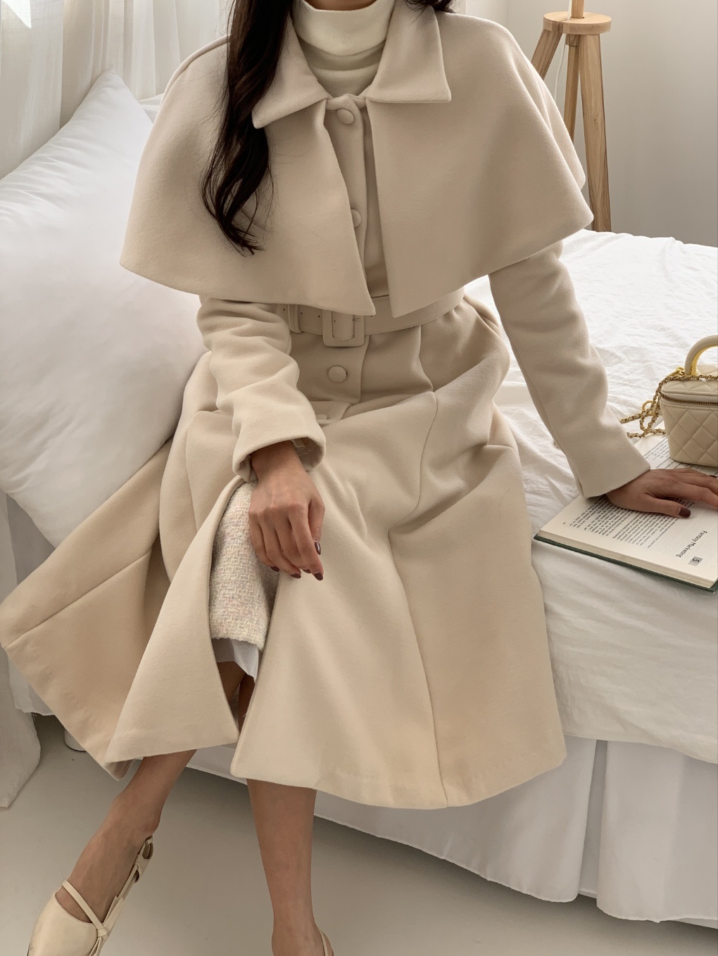 CELFORD リボンディテールルケープコートフ 新品 Amazon | [セルフォード] YK トゥインクルチュールケープ