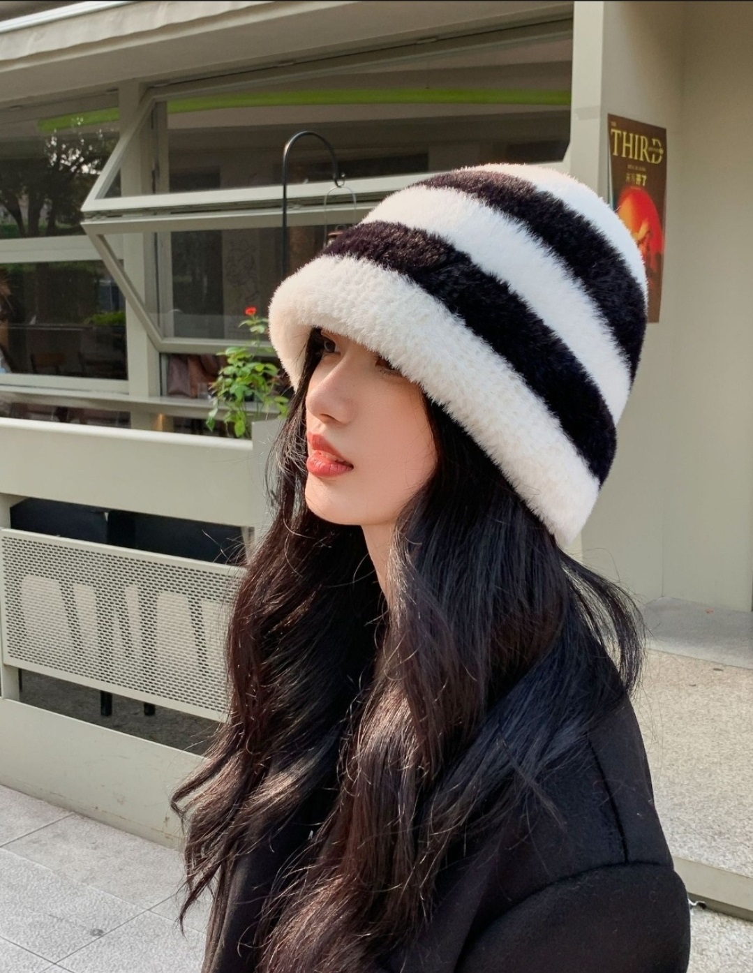 ボーダーエコファーバケットハット | 詳細画像5