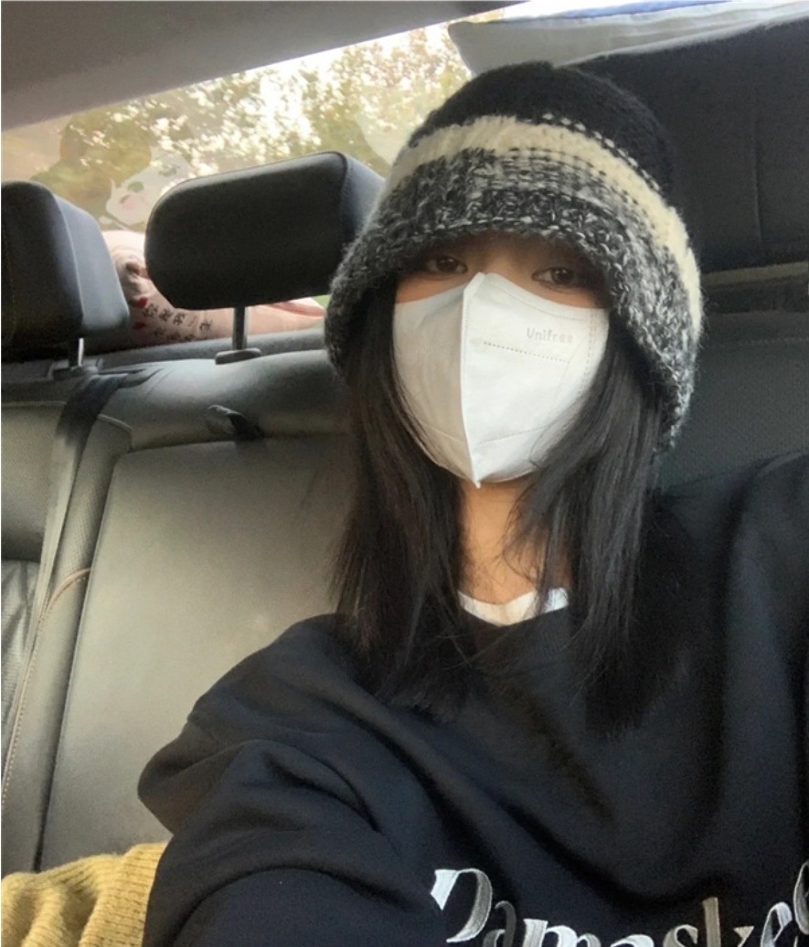 メランジ配色ニットバケットハット | 詳細画像2