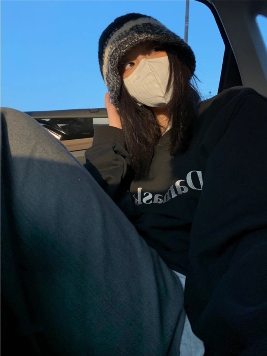 メランジ配色ニットバケットハット | 詳細画像3