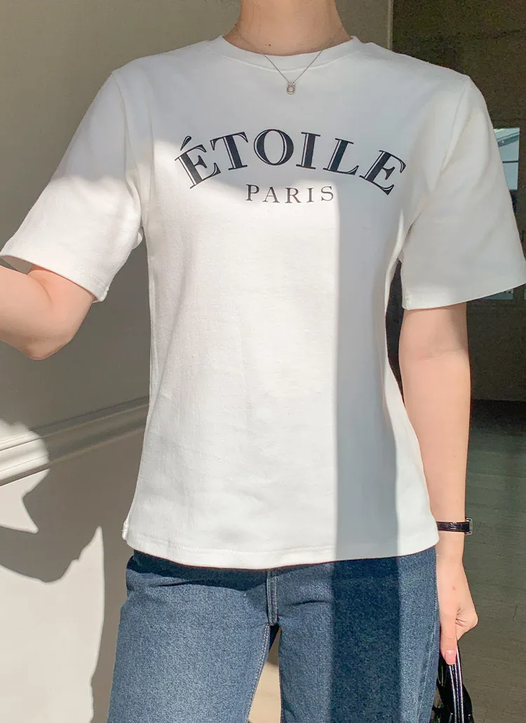 ピーチ起毛ETOILE半袖Tシャツ | magle | 詳細画像1