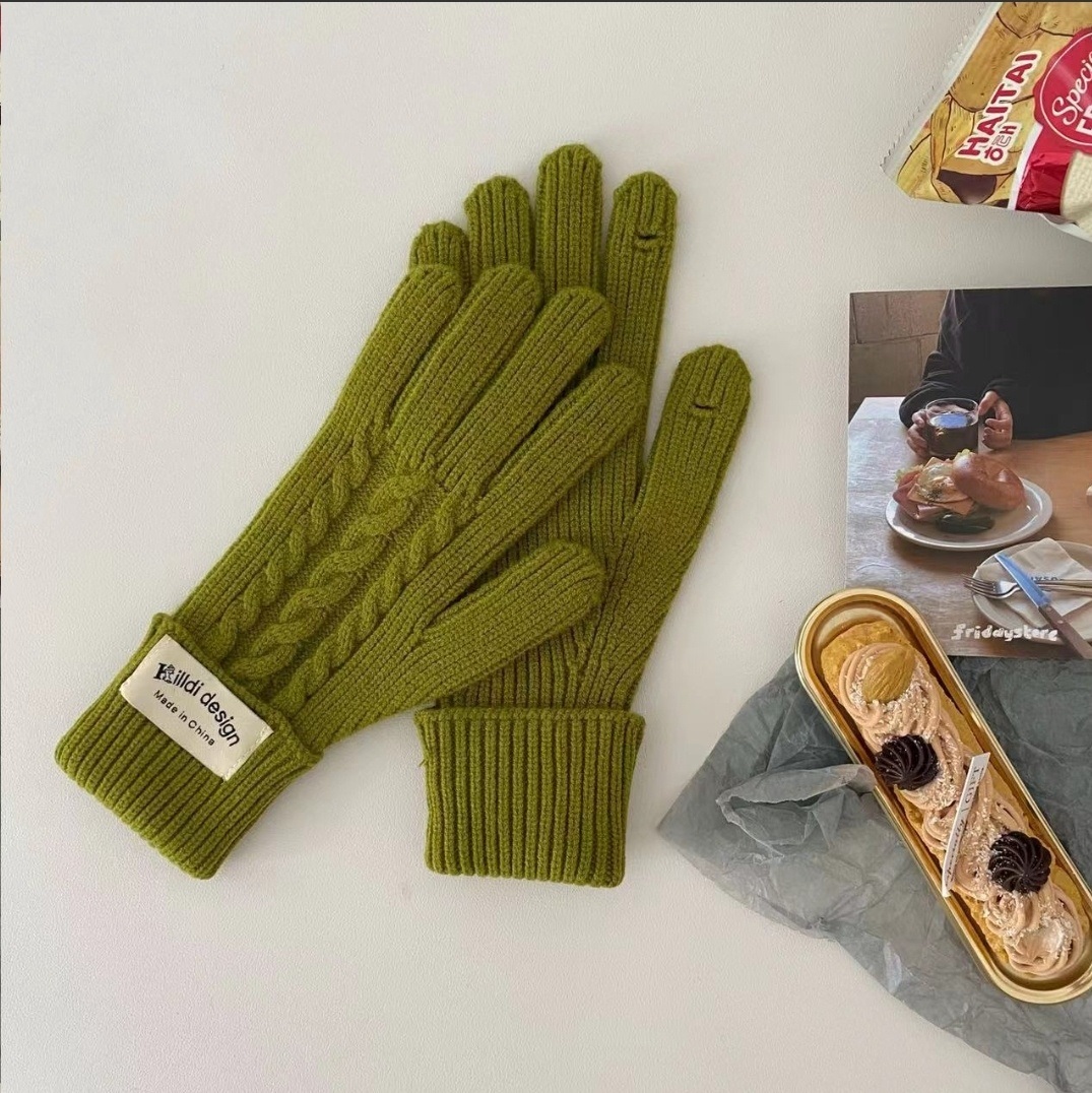 *スマホ対応*ラベルロールケーブルニット手袋 | 詳細画像10