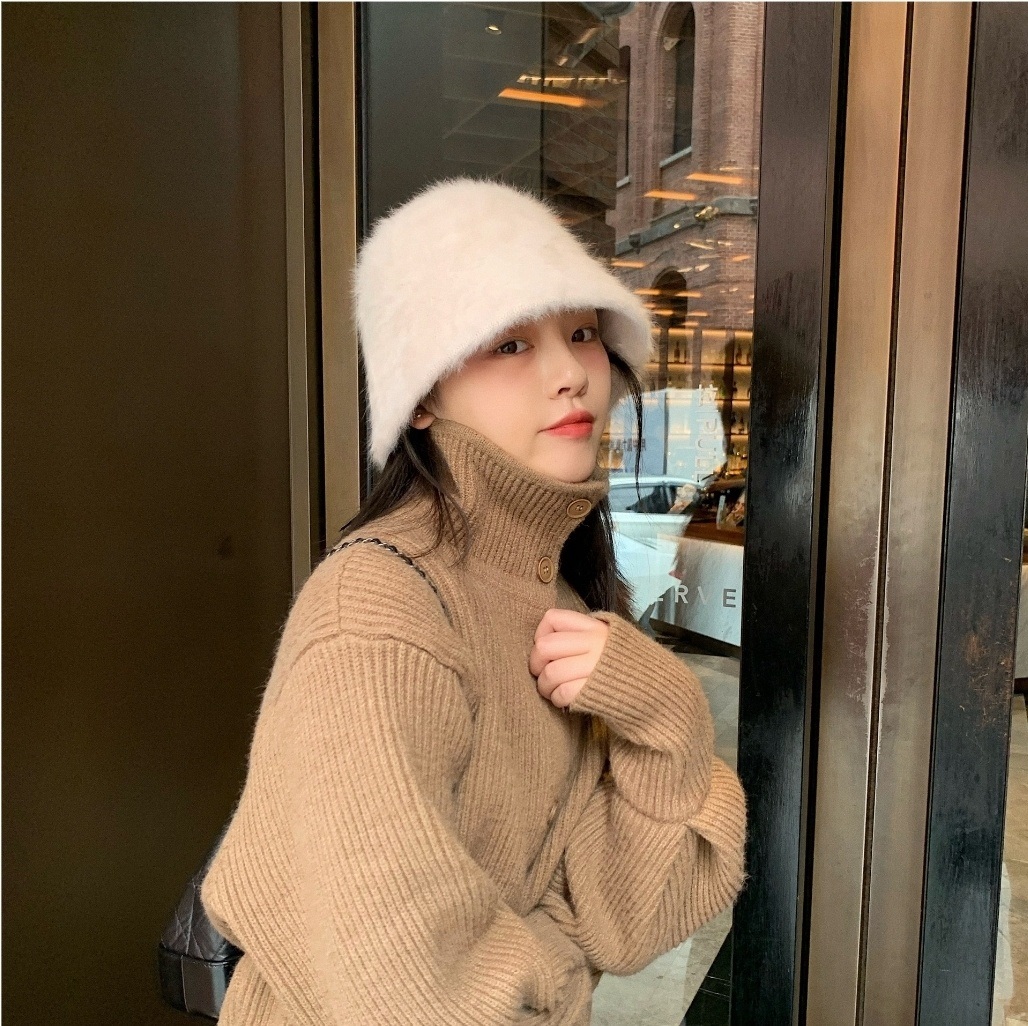 モヘア混エコファーバケットハット | 詳細画像6