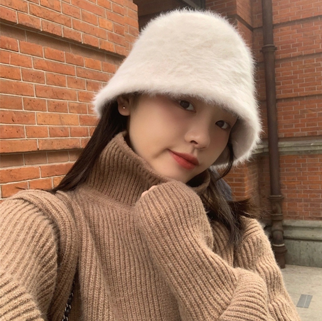 モヘア混エコファーバケットハット | 詳細画像5