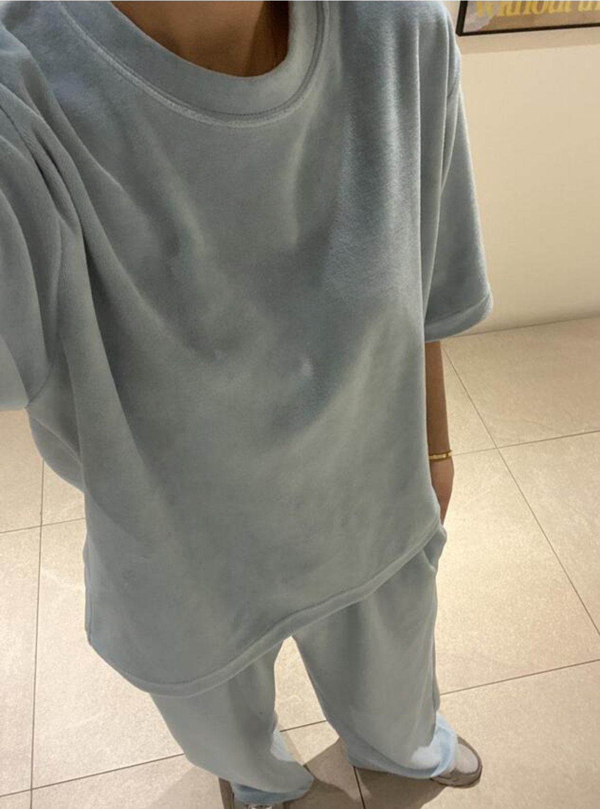 両起毛半袖Tシャツ&ウエストゴムパンツSET | 詳細画像11