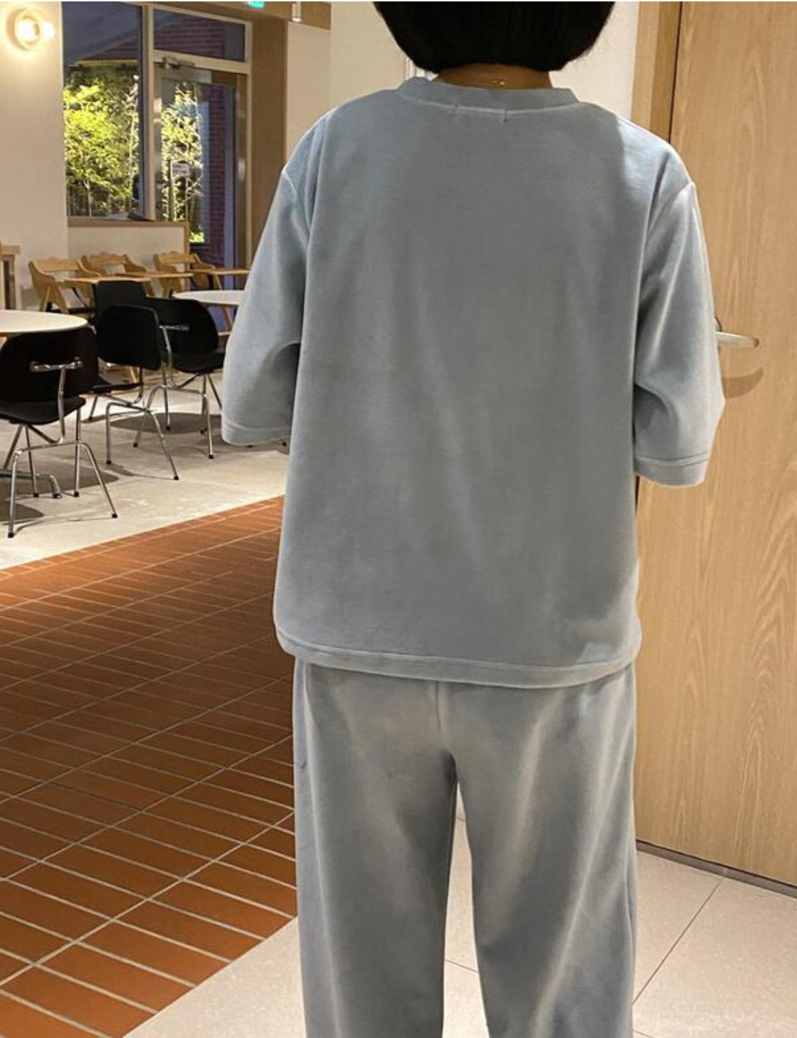 両起毛半袖Tシャツ&ウエストゴムパンツSET | 詳細画像14