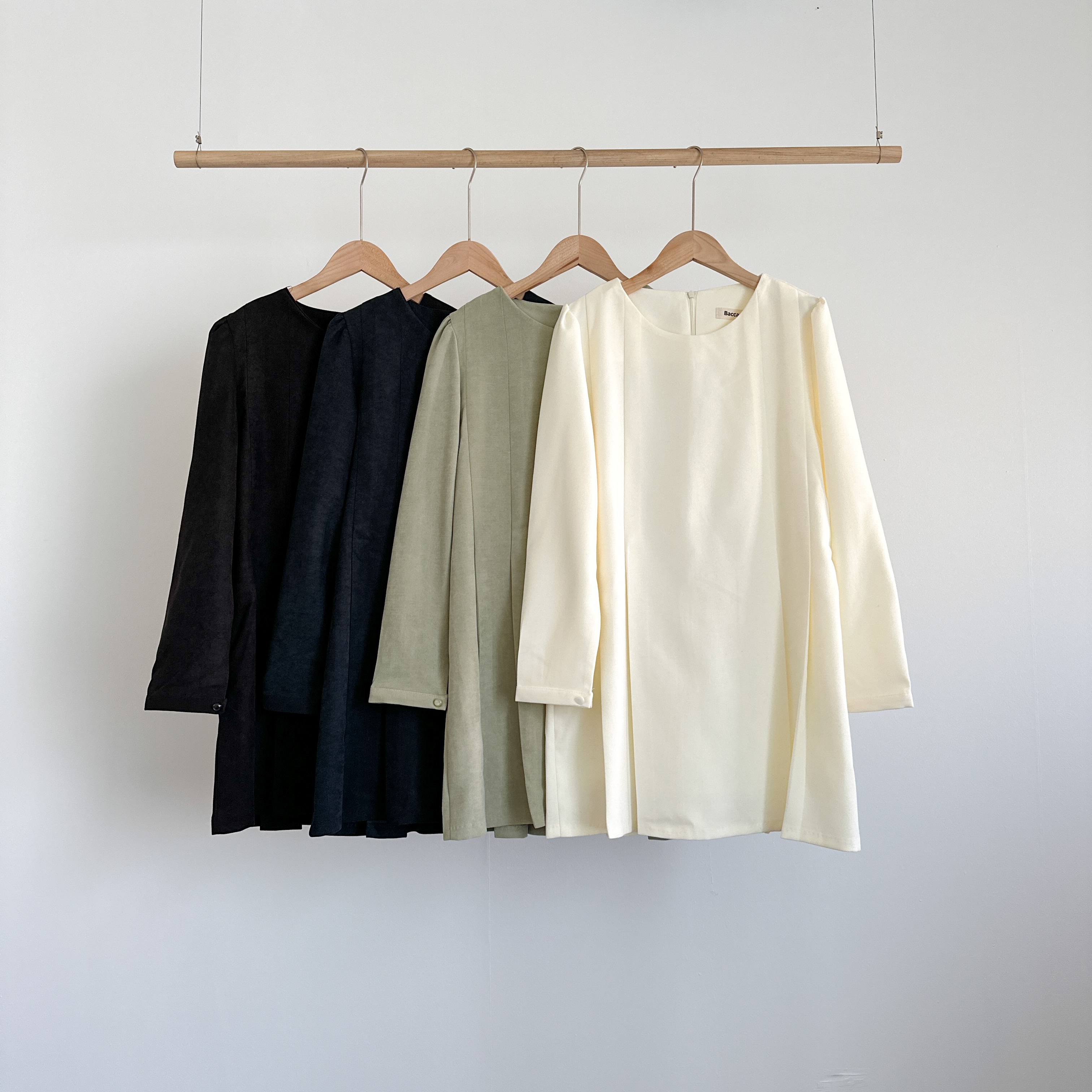 サイドタックパフスリーブミニワンピース | 詳細画像5