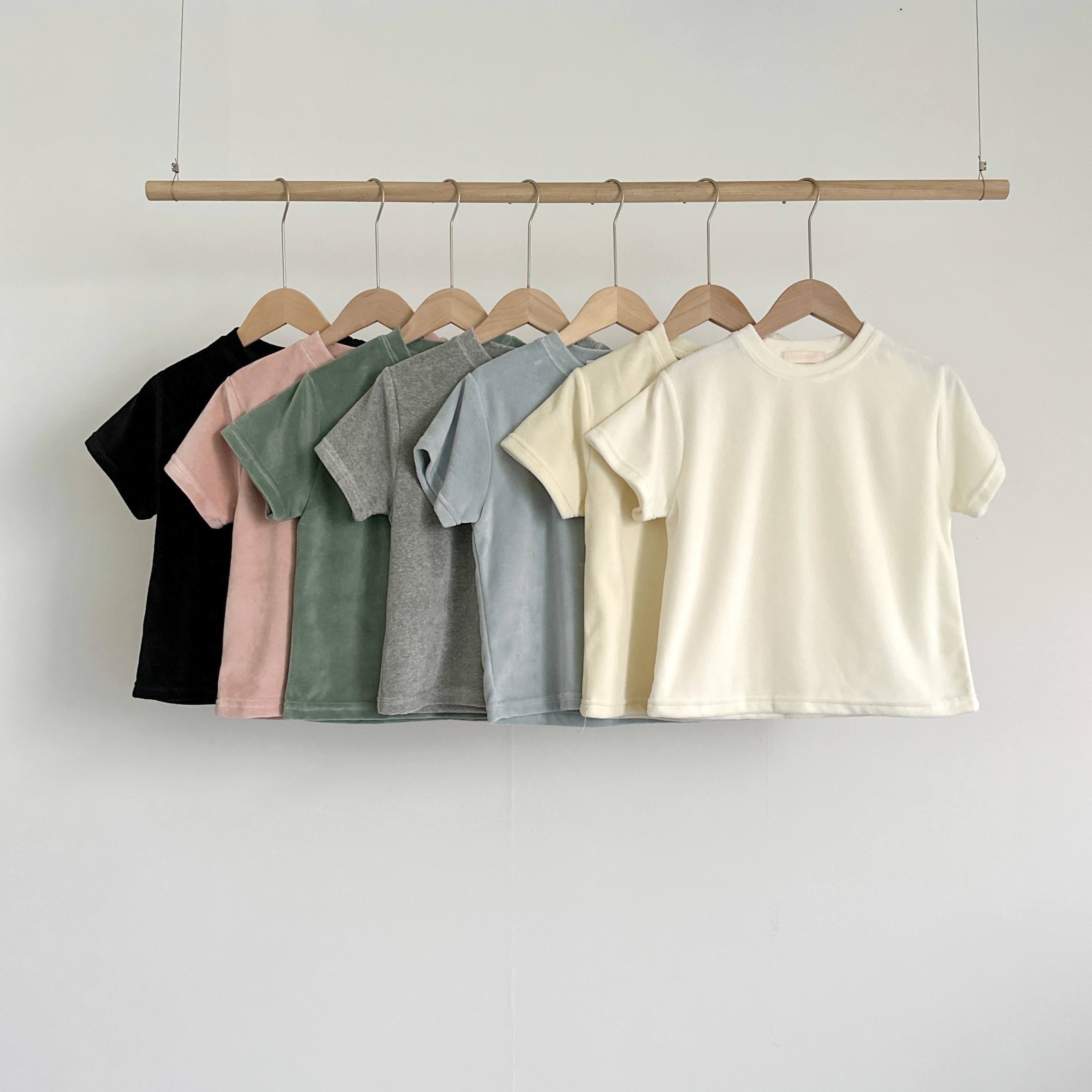 起毛クロップド半袖Tシャツ | 詳細画像5
