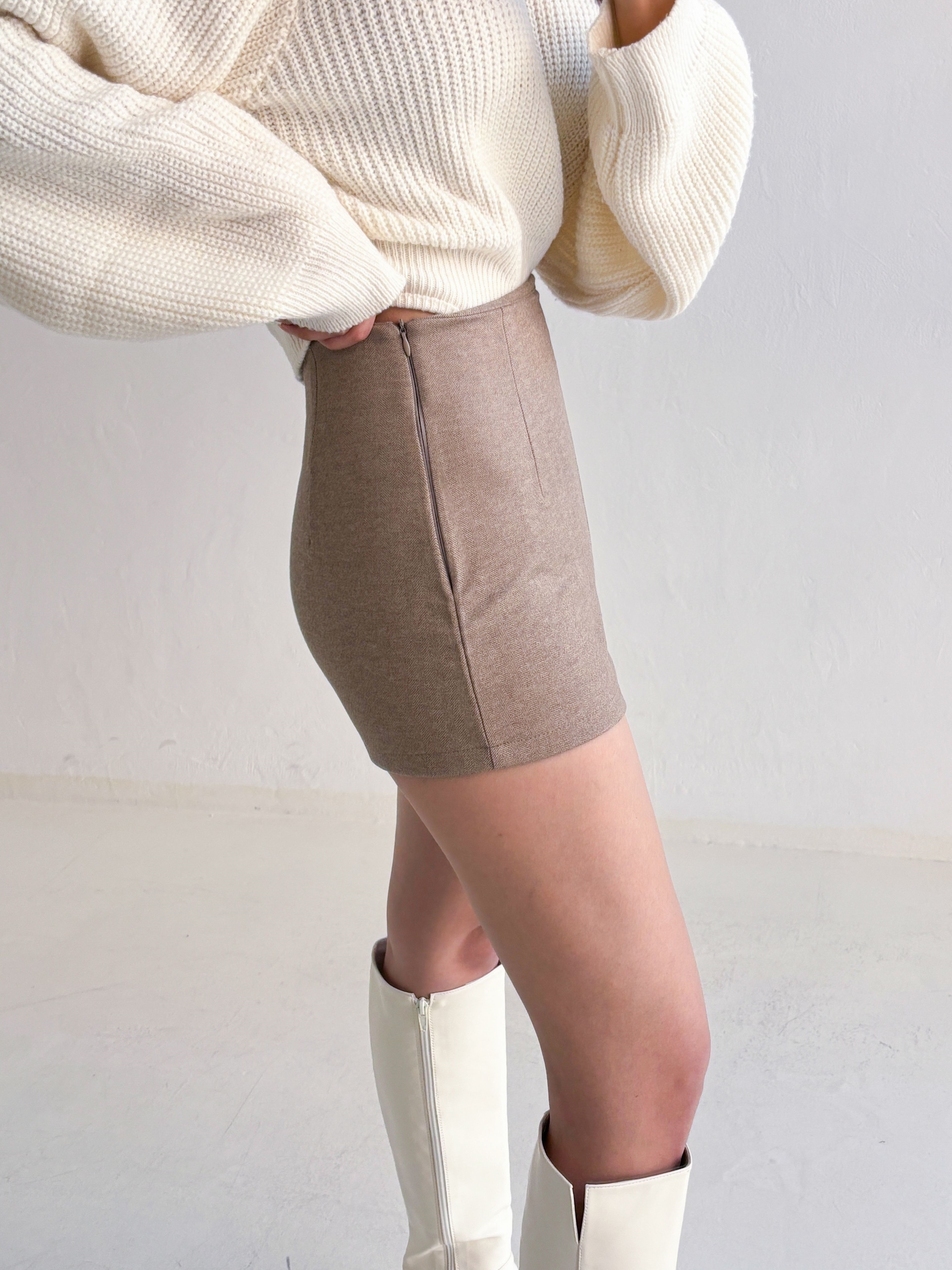 ヘリンボーンダーツショートパンツ | 詳細画像5