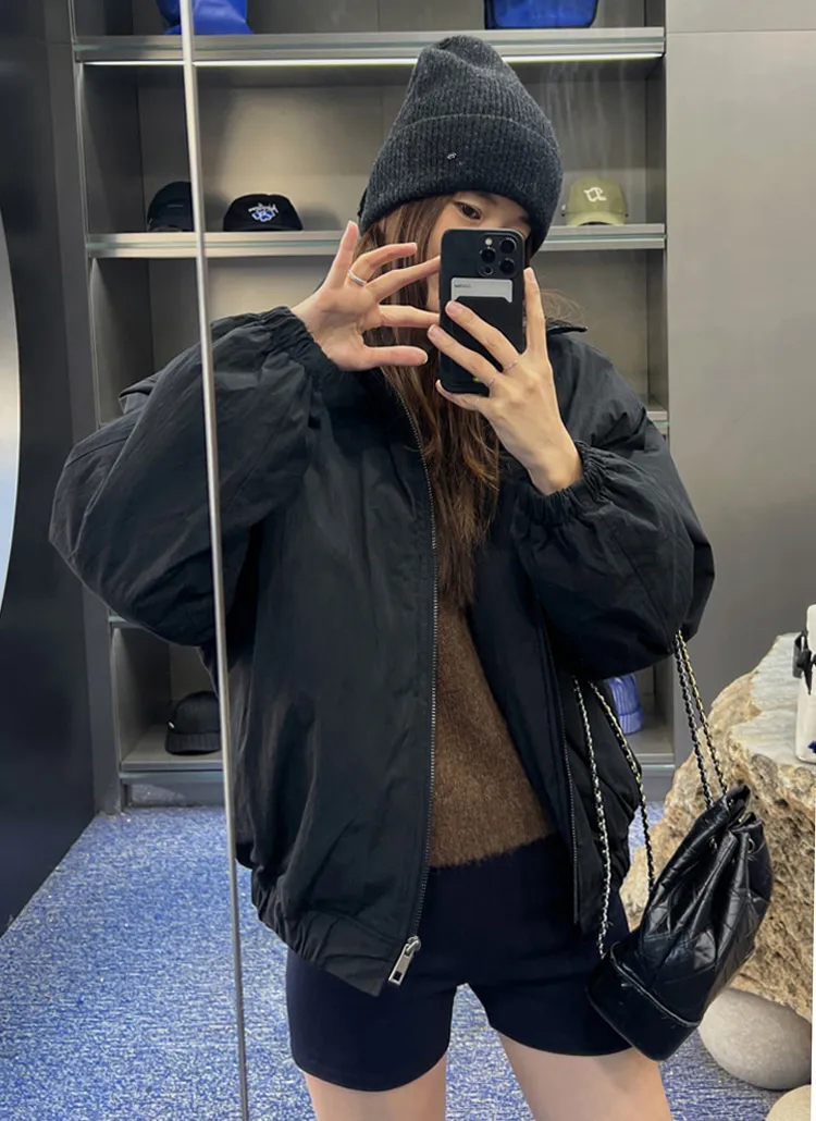 キルト裏地ハイネックジャンパー | prostj | 詳細画像1