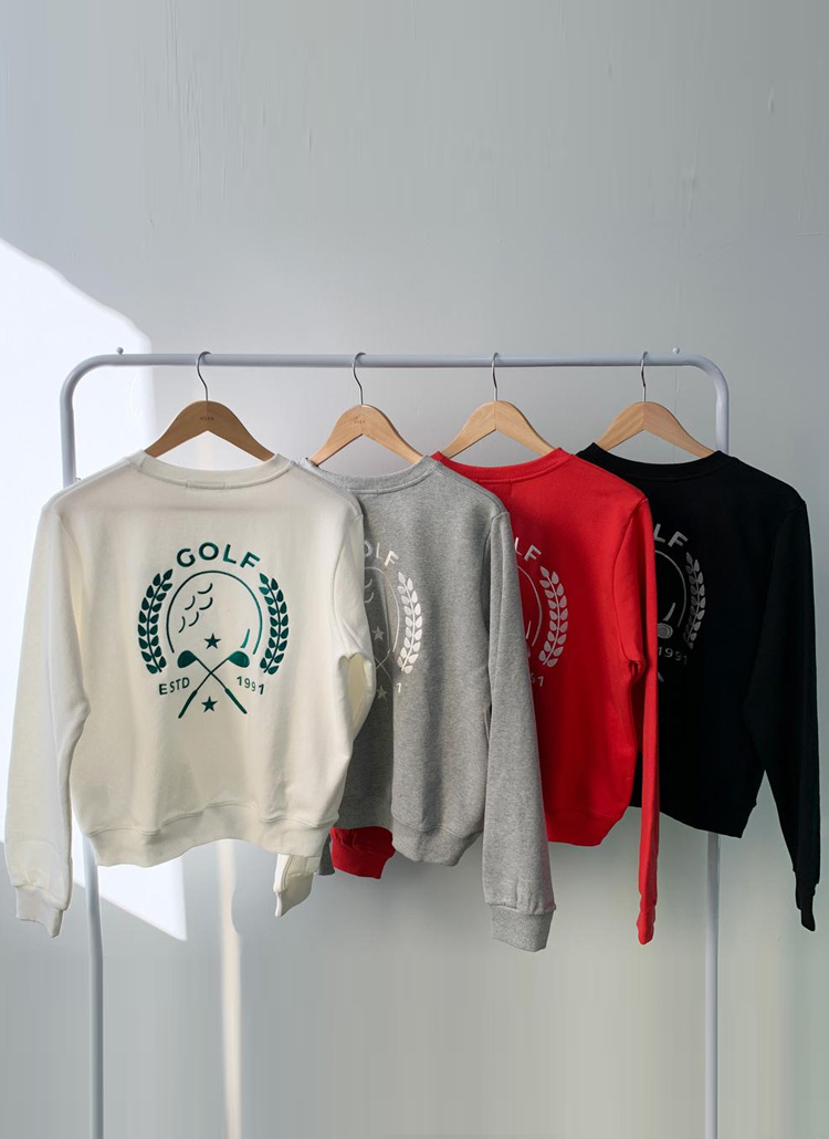 裏起毛GOLFプリントスウェット | レディースファッション通販 - DHOLIC