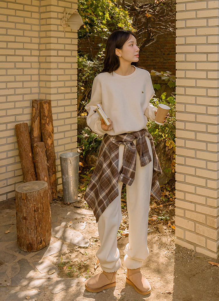 両起毛ゴールドチャームスウェット | レディースファッション通販 - DHOLIC