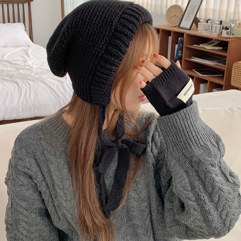 2WAYドロストリボンニットバラクラバ | レディースファッション通販