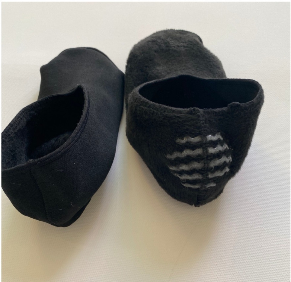 エコファー裏地ノンスリップフェイクソックス | 詳細画像10