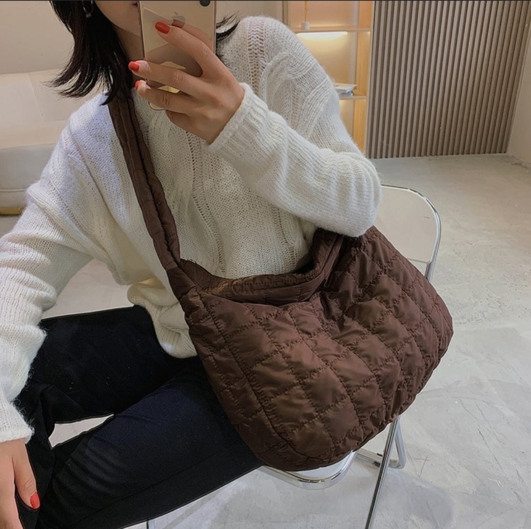 キルティングビッグショルダーバッグ | 詳細画像7