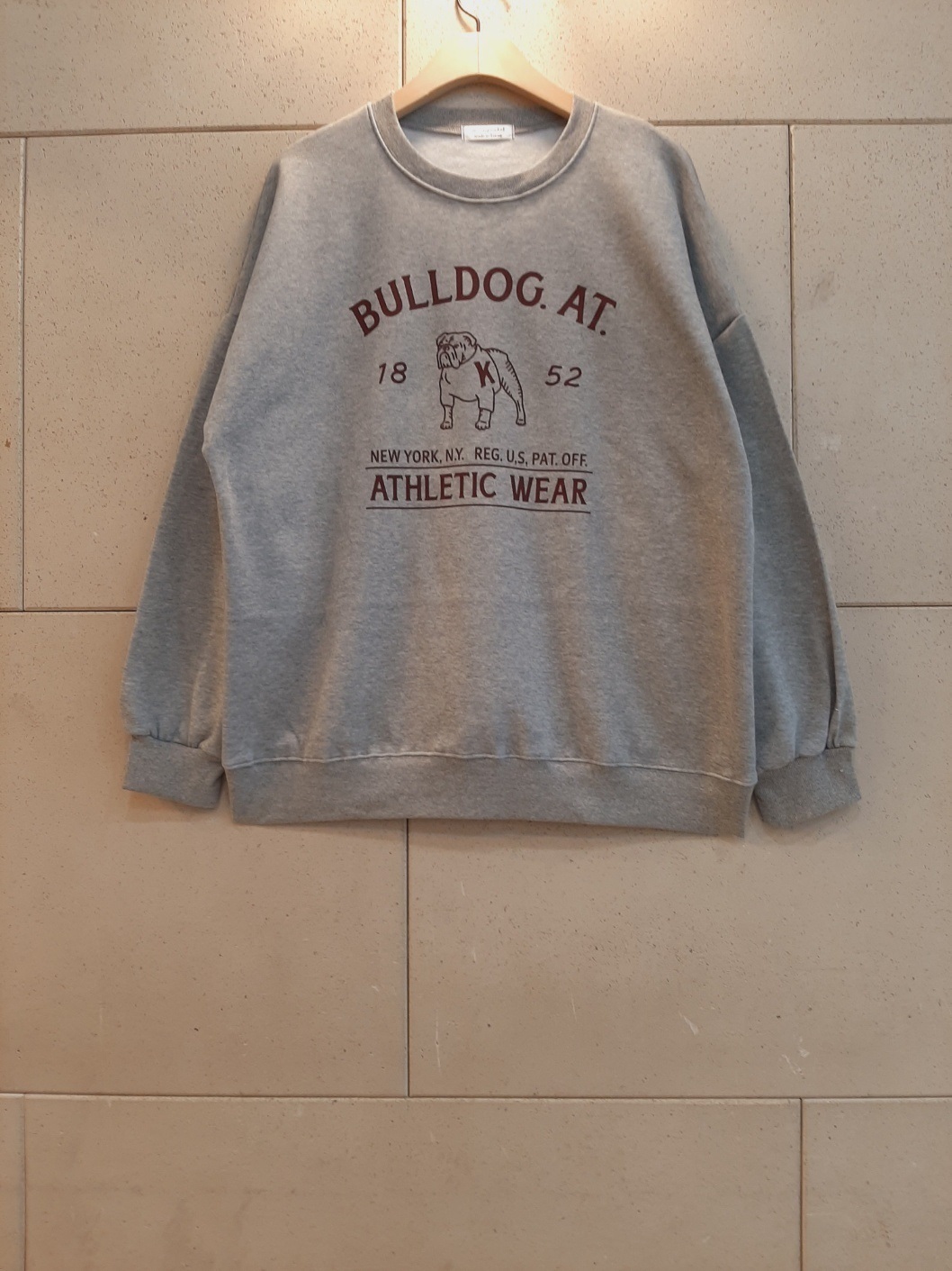 裏起毛BULLDOGプリントスウェット | 詳細画像3