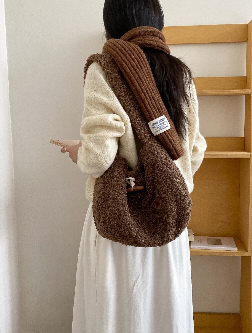 トグルボタンブークレショルダーバッグ | 詳細画像7