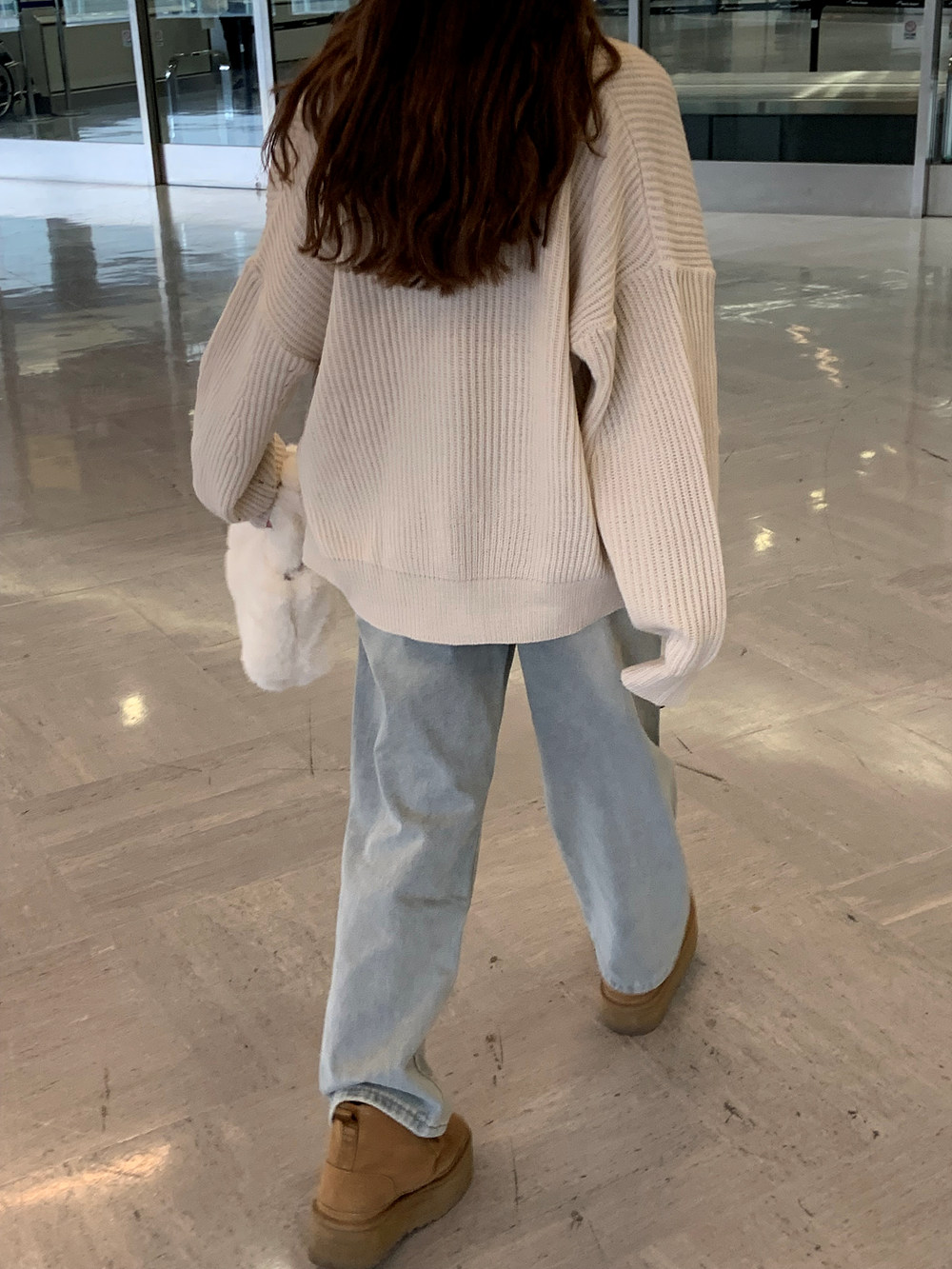 ヒップリボンワイドデニムパンツ | 詳細画像4