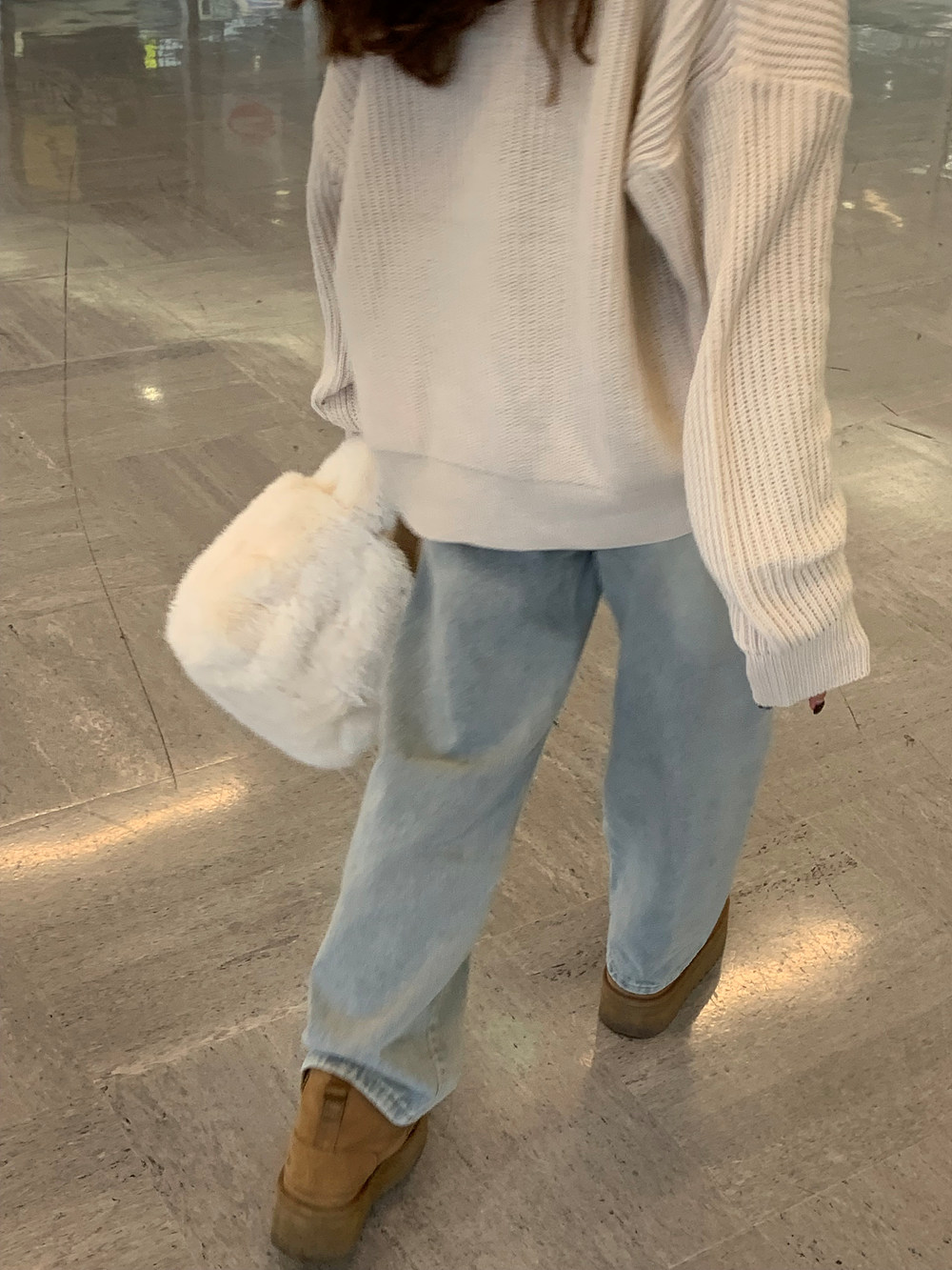 ヒップリボンワイドデニムパンツ | 詳細画像5